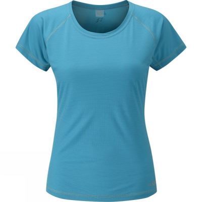 Tee Rab Interval Mujer - Turquesa - Chile RFN392570